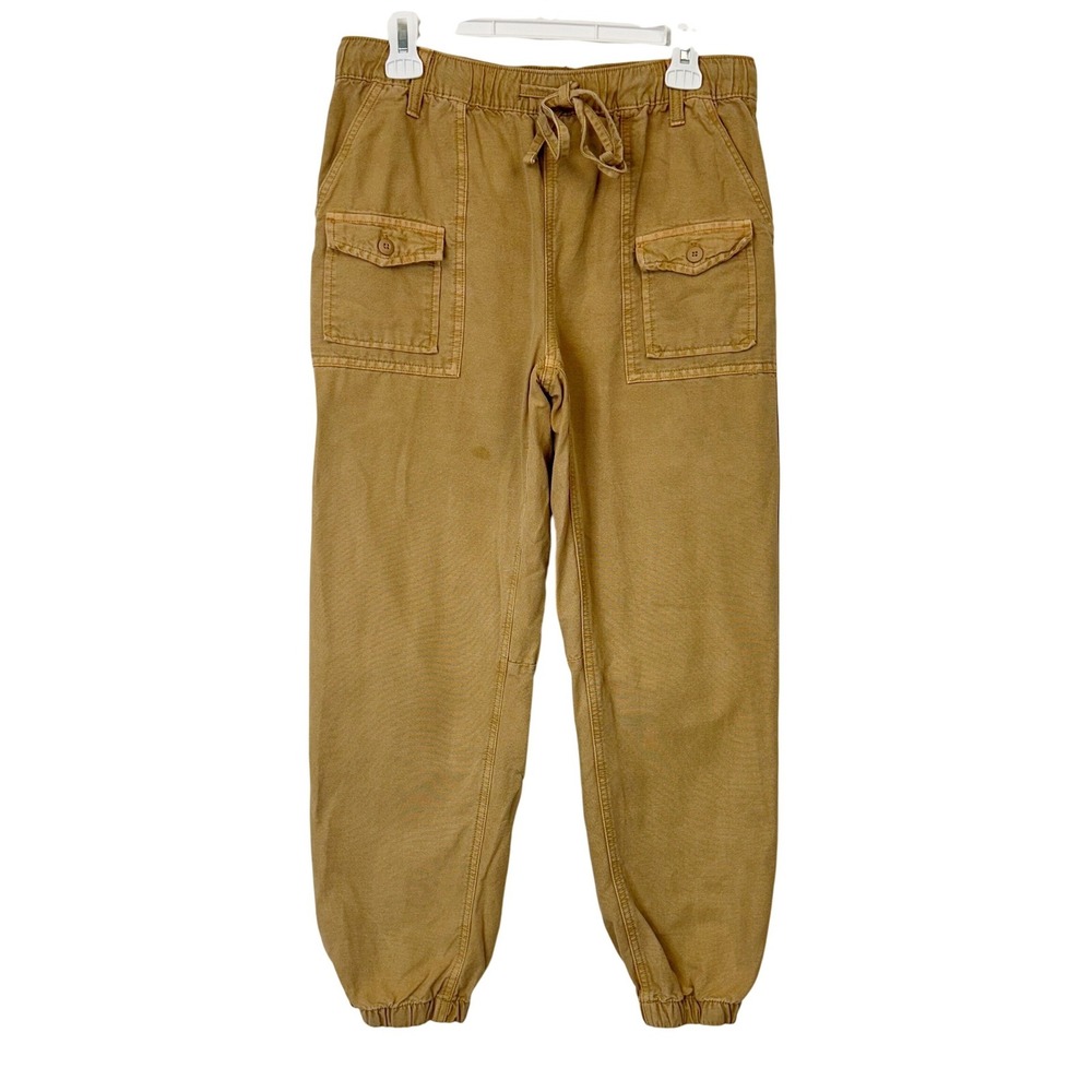 Aerie Cargo Joggers Utility Pants Women's Medium Tan